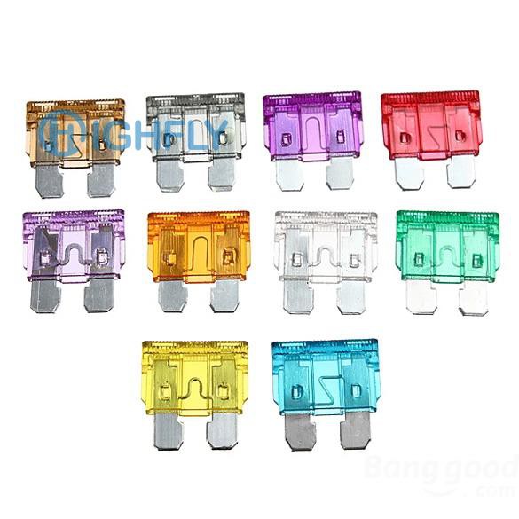 [IN STOCK/COD] 100x Assorted Car Medium Blade Fuse 2A 3A 5A 7.5A 10A 15A 20A 25A 30A 35A