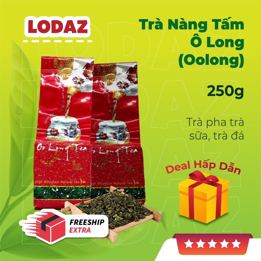 Trà Nàng Tấm Ô Long (Oolong) 250g Phước Lạc - Trà pha trà sữa, trà đá