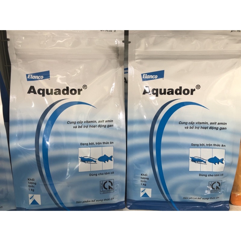 AQUADOR THUỐC BỔ GAN DÀNH CHO TÔM CÁ BAYER TÚI 1KG