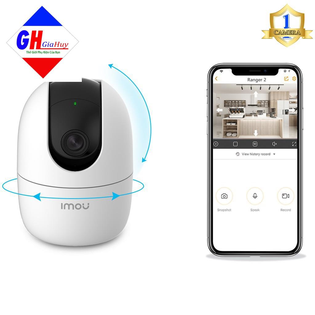 Camera Wifi IMOU A22EP 2MP/ Full HD 1080P -Tích hợp báo trộm và phát hiện chuyển động