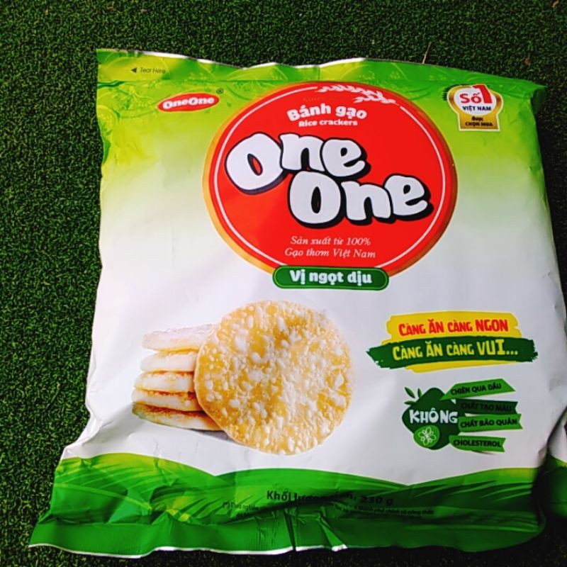 Bánh gạo one one vị ngọt dịu và phô mai ngô