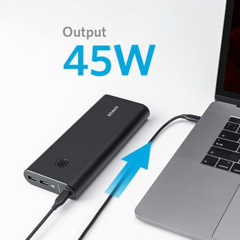 Bộ Pin Sạc Dự Phòng Anker PowerCore+ 26800mAh PD 45W Kèm Sạc Anker PowerPort Atom III 60W - B1376