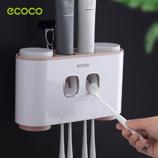 BỘ NHẢ KEM ĐÁNH RĂNG CAO CẤP ( ECOCO + TẶNG 4 CỐC ) -Gía Sốc