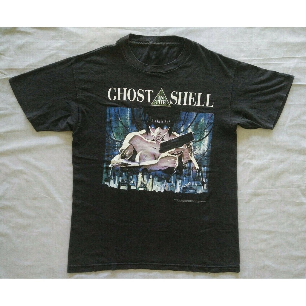 Áo thun cổ tròn In hình Anime Ghost In The Shell Akira Victim 1995 thời trang cho nam