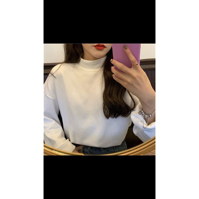 Áo cao cổ thu đông,phong cách hàn quốc | BigBuy360 - bigbuy360.vn