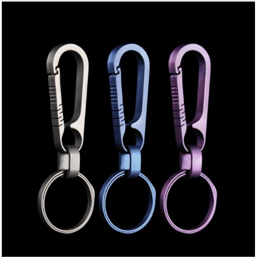 móc treo khóa titanium mini 45*18*5mm
