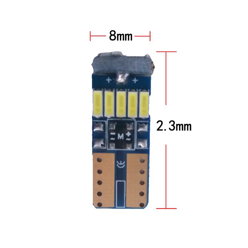 Đèn LED T10 10 bóng cho xe hơi