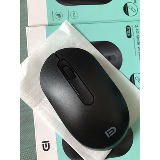 Chuột không dây E703I, Chuột cơ bản 2.4G USB Dongle, 1500DPI, Quang học, Chế độ ngủ tự động đen, trắng