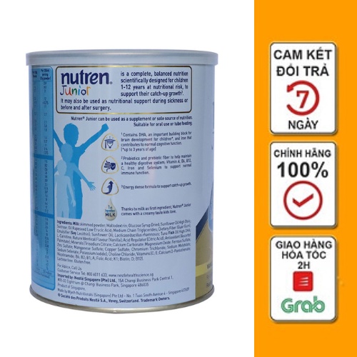 Sữa bột Nutren Junior  dành cho trẻ suy dinh dưỡng