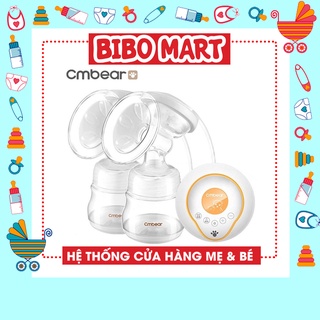 Máy hút sữa điện đôi cmbear 9 cấp độ hút có matxa không đau rát - ️bảo hành chính hãng