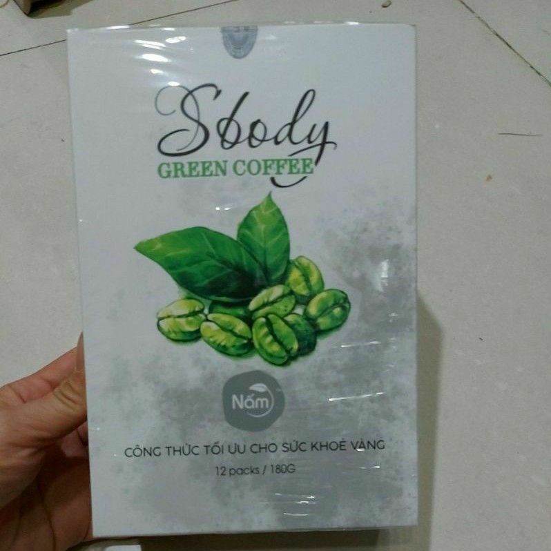 [Mã COSDAY - 50k đơn 250k] Cà Phê Giảm Cân SBODY GREEN COFFEE