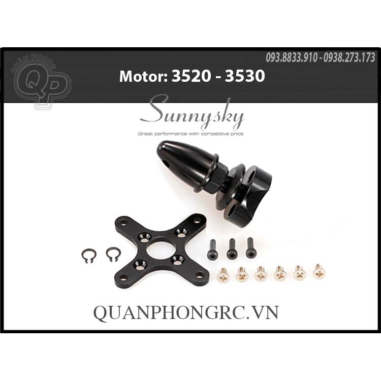 Motor Sunnysky 3520-520KV không chổi than