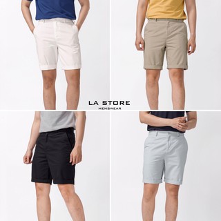 [ROUTINE] Quần short Kaki form straight ống rộng chất vải cotton cao cấp 10S20PSH006 - Shop LASTORE