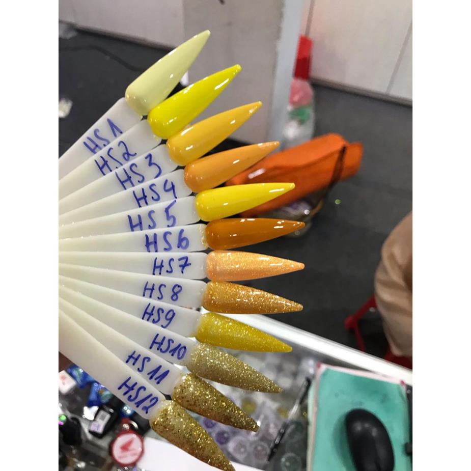 Sơn Gel AS vỏ đen Mã HS ( Cam Kết Chính Hãng - làm khô sơn gel bằng máy hơ uvled )