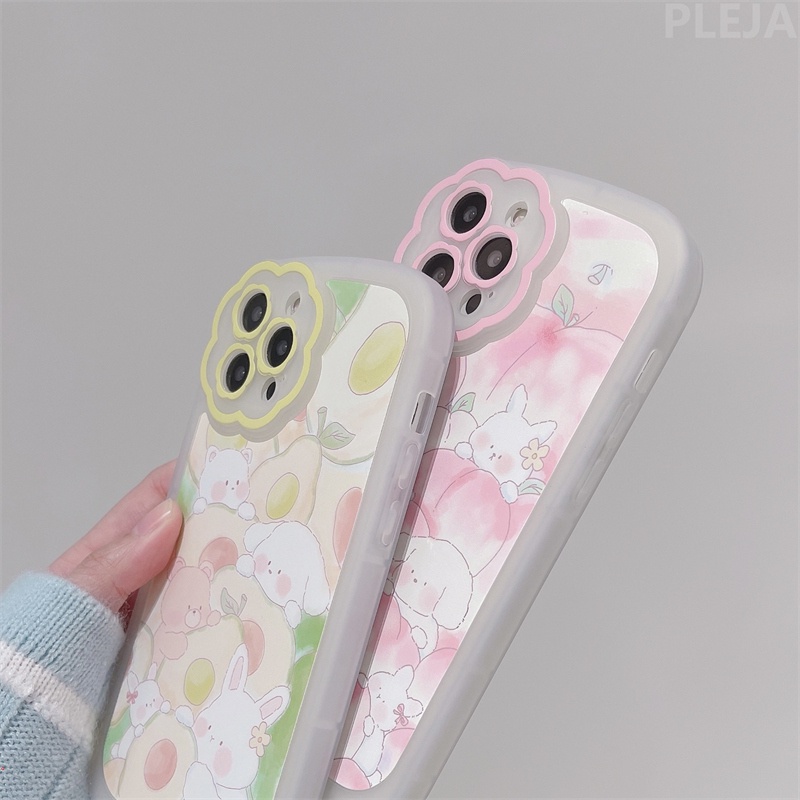 Ốp Điện Thoại Họa Tiết Hoạt Hình Hoa Tulip Cho iPhone 13 12 11 Pro Max X XR XS Max 7 8 Plus