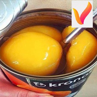 đào ngâm kronos 820g đào miếng (1170)
