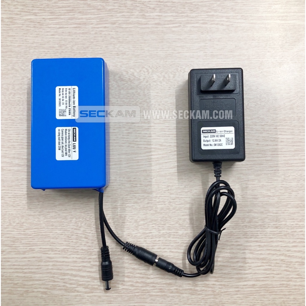 Pin lưu điện Wifi, modem, camera liên tục 8-10 giờ, 4-5 giờ sau khi mất điện