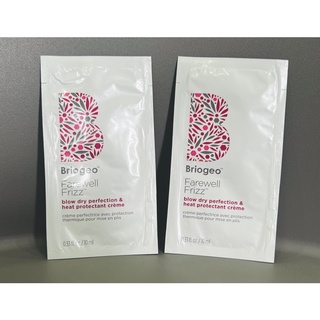 (Sample 10ml) Kem dưỡng tóc BRIOGEO Farewell Frizz giúp giữ nếp tóc và chống nhiệt cho tóc xơ rối