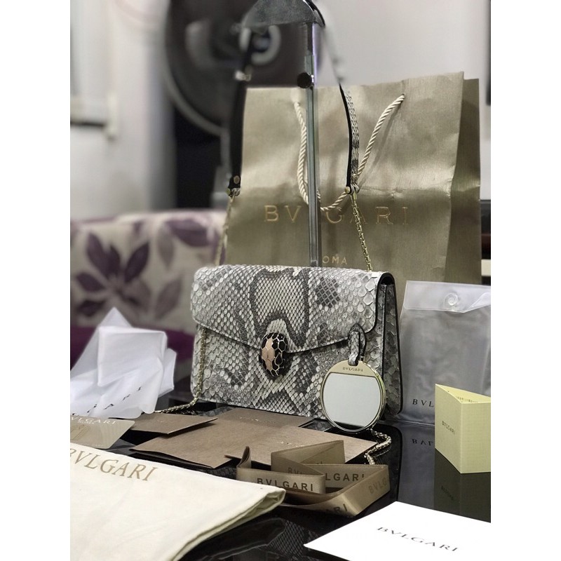 Túi B-VL DA RẮN THẬT