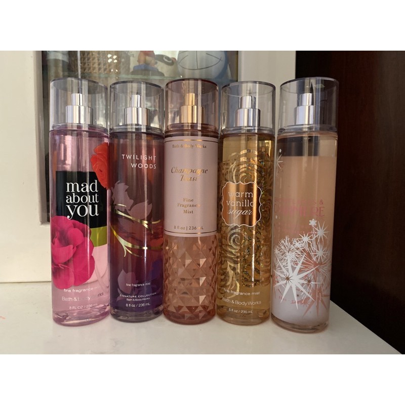 BILL US - MẪU MỚI - Xịt thơm toàn thân Body mist Bath and body works fullsize các loại link 1