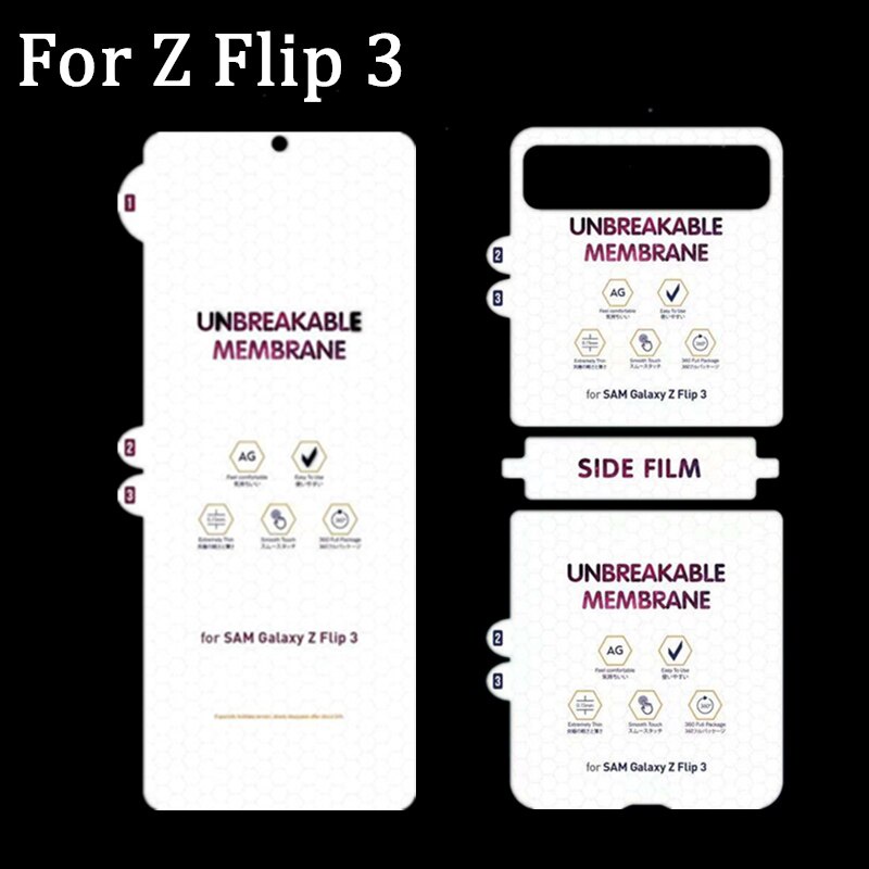 Miếng Dán Bảo Vệ Màn Hình Điện Thoại Samsung Galaxy Z Flip 3 5g Z Flip3