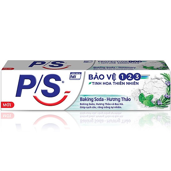 Kem Đánh Răng P/S Bảo Vệ 123 Baking Soda - Hương Thảo 180g