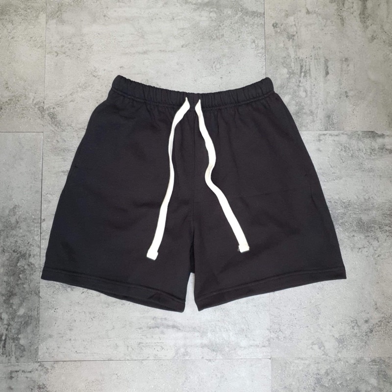 Quần Short Viền Đùi Trơn Basic Unisex LOHA Nam Nữ Oversize Phong Cách Hàn Quốc Ulzzang Top Xu Hướng 2022