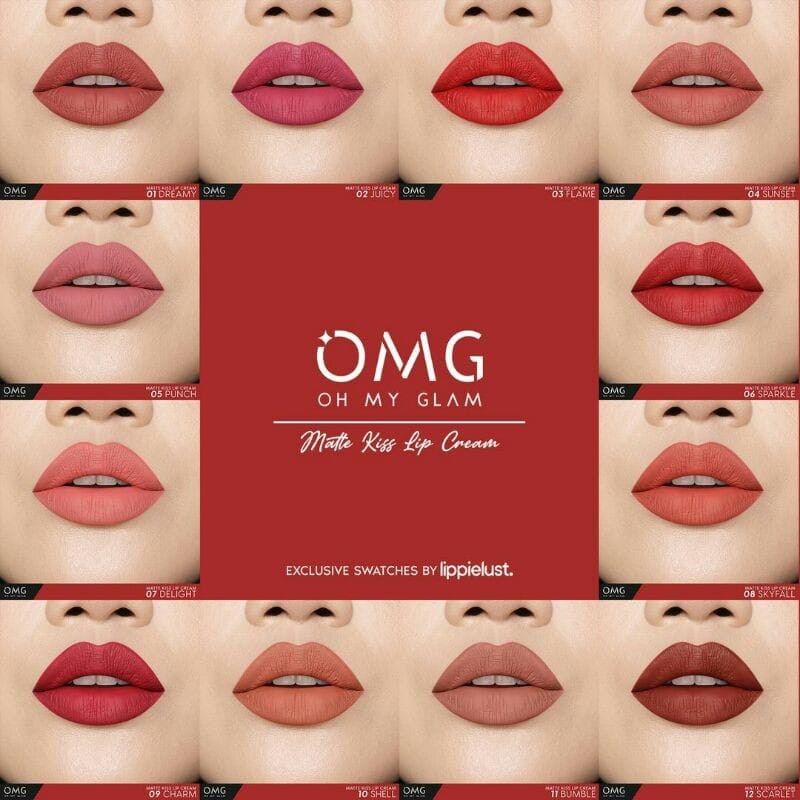 (Hàng Mới Về) Son Kem Lì Lên Màu Chuẩn Đẹp Oh My Glam 3.5g | BigBuy360 - bigbuy360.vn