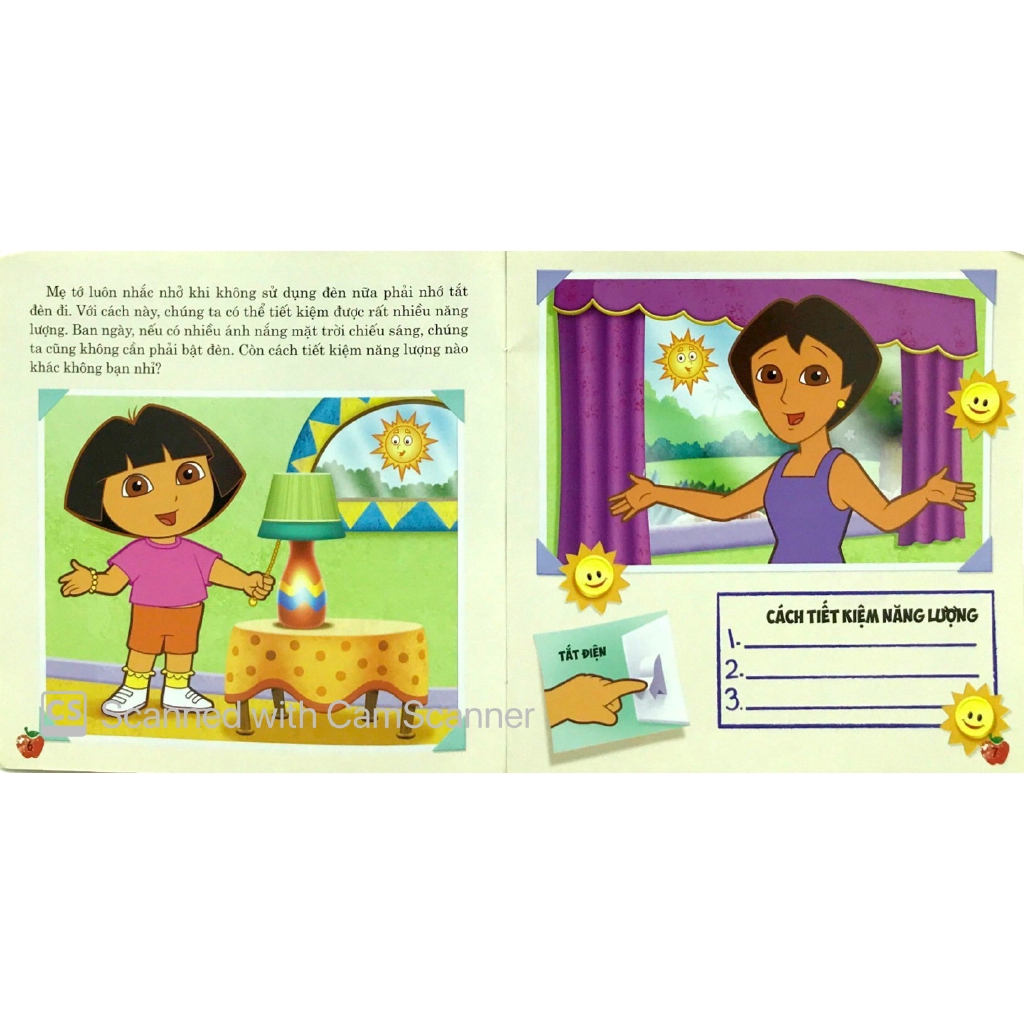 Sách - Dora The Explorer - Dora Kỉ Niệm Ngày Trái Đất