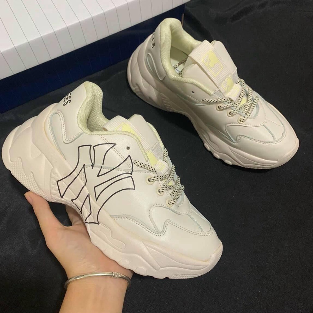 Giày thể thao nam nữ NY cao cấp hàng full box, giày trắng Sneaker ulzzang cao cổ tăng chiều cao 5cm, mẫu mới jordan M5 | WebRaoVat - webraovat.net.vn