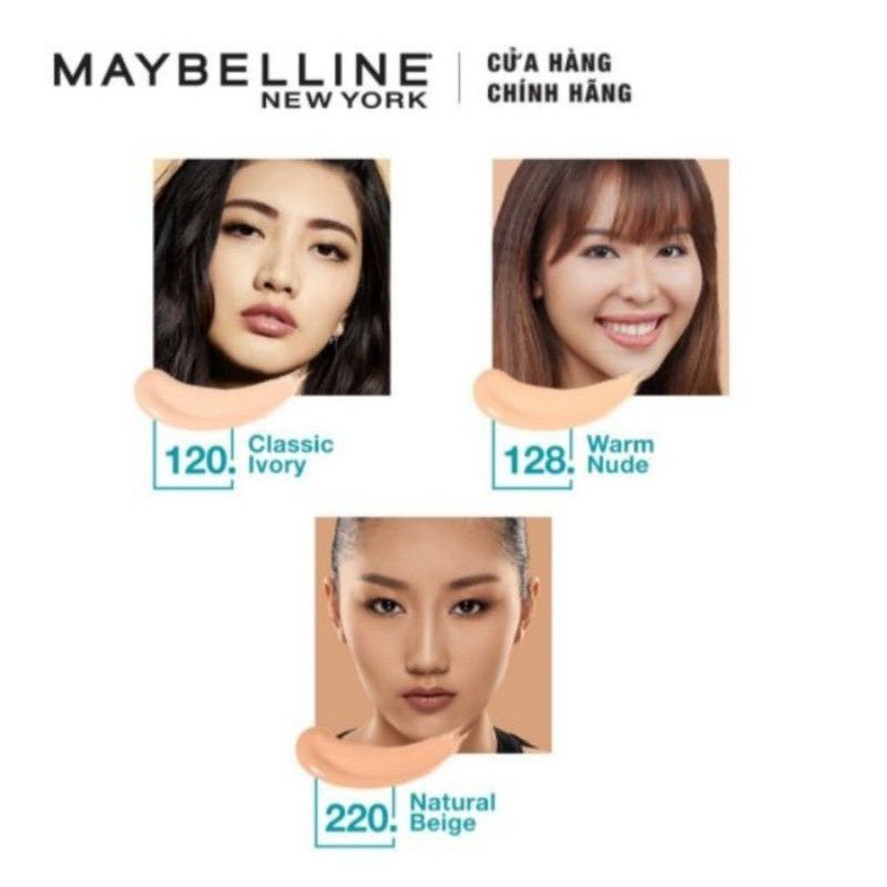 Kem Nền Mịn Nhẹ Kiềm Dầu Fit Me dạng tuýp Maybelline New York Matte and Poreless Foundation Tube 18ml