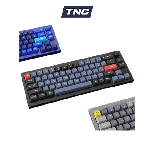 Kit Bàn Phím Cơ Keychron Q2 Barebone - Silver Grey - Có Knob  bảo hành chính hãng