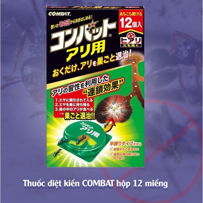 Thuốc Diệt Kiến Diệt Côn Trùng Kincho Nhật Bản Dạng Viên Không Mùi Không Độc Hại An Toàn Cho Sức Khỏe