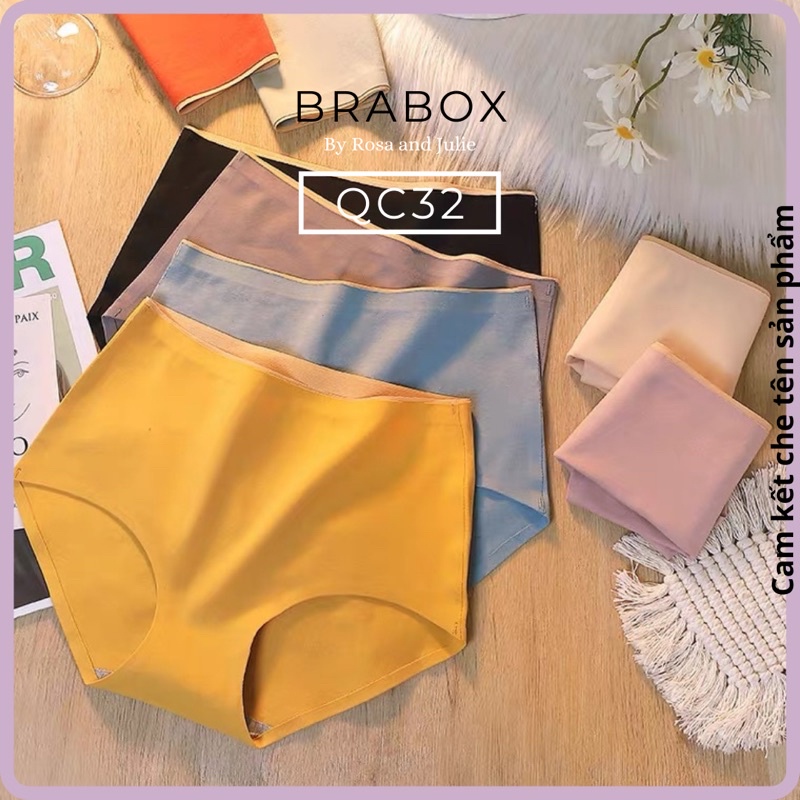 Quần CẠP CAO COTTON KHÔNG VIỀN BRABOX QC32 [có BIGSIZE] | BigBuy360 - bigbuy360.vn