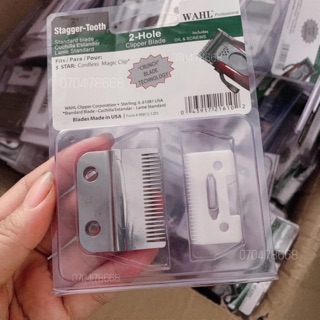 Bộ lưỡi kép sứ tông đơ Wahl USA, Bestbomg. Wmark