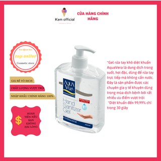 Nước Rửa Tay Khô Aquavera Thổ Nhĩ Kỳ Dạng Gel 100ml,500ml