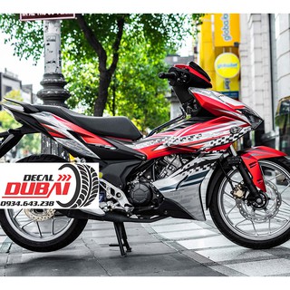 Tem Trùm Winner X Đỏ Bạc Đen Caro