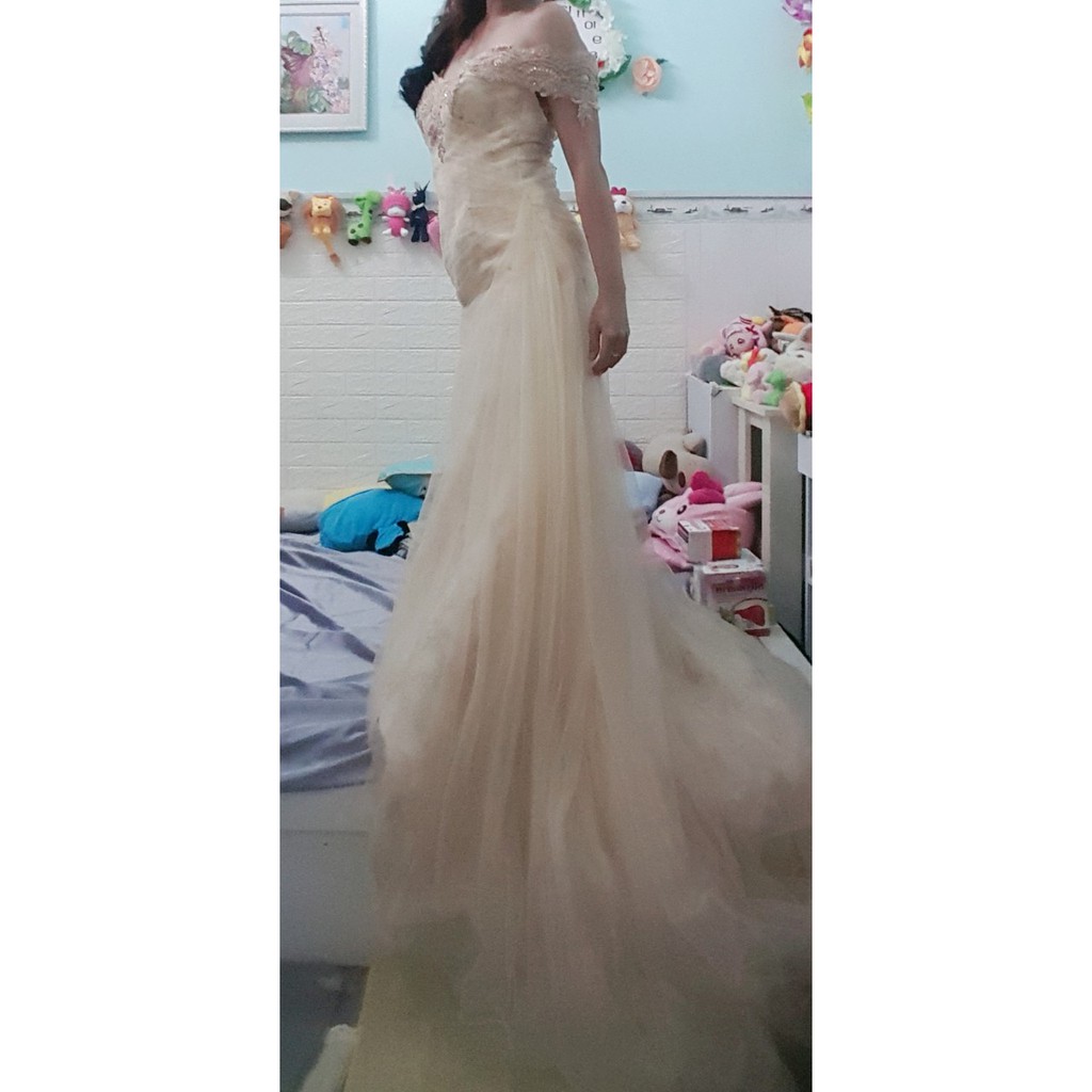 Thanh lý đầm chụp ảnh cưới sang đẹp, eo dưới 70cm