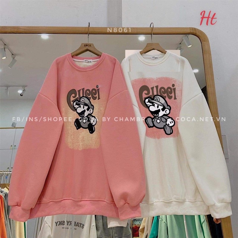 Áo Sweater Mario GC H2A