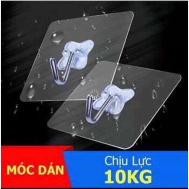 Combo 10 móc dán tường chịu lực cao