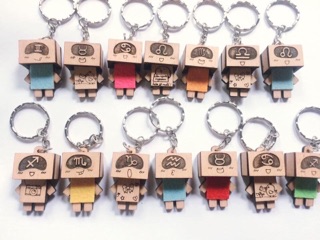 Móc khoá người gỗ Danbo