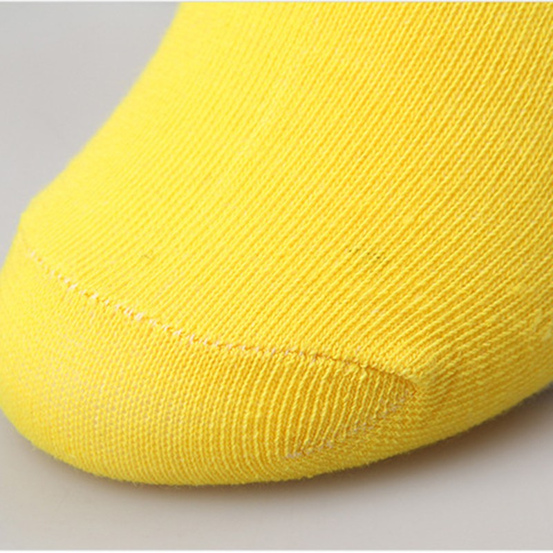 IELGY Vớ cotton nhiều màu sắc kẹo ngọt thời trang nữ nam