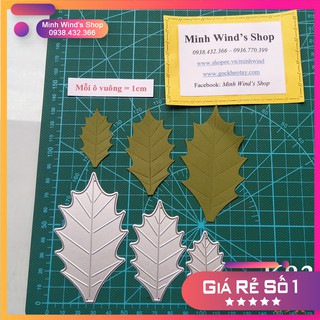 K83 - Khuôn Kim Loại Cắt Lá Nguyệt Quế Chất Liệu Thép Cabon Dùng Kèm Máy Cắt Khuôn Thép