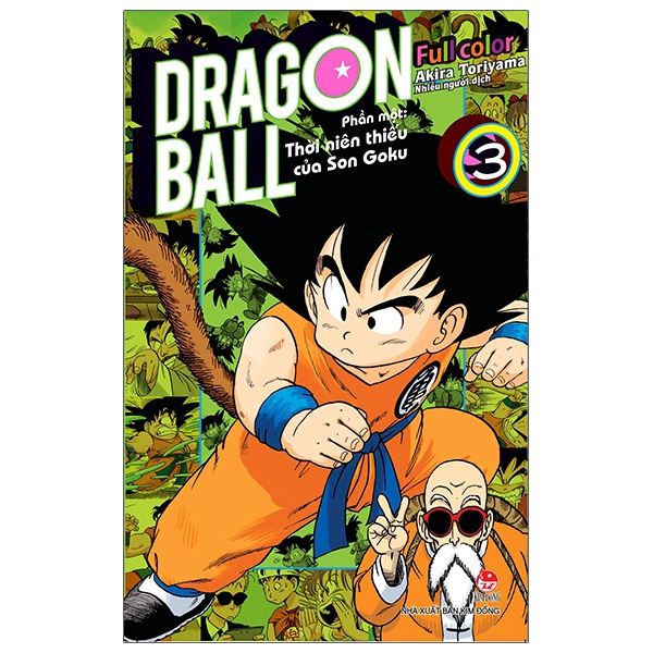 Sách - Dragon Ball Full Color - Phần Một: Thời Niên Thiếu Của Son Goku - Tập 3 - 8935244844221