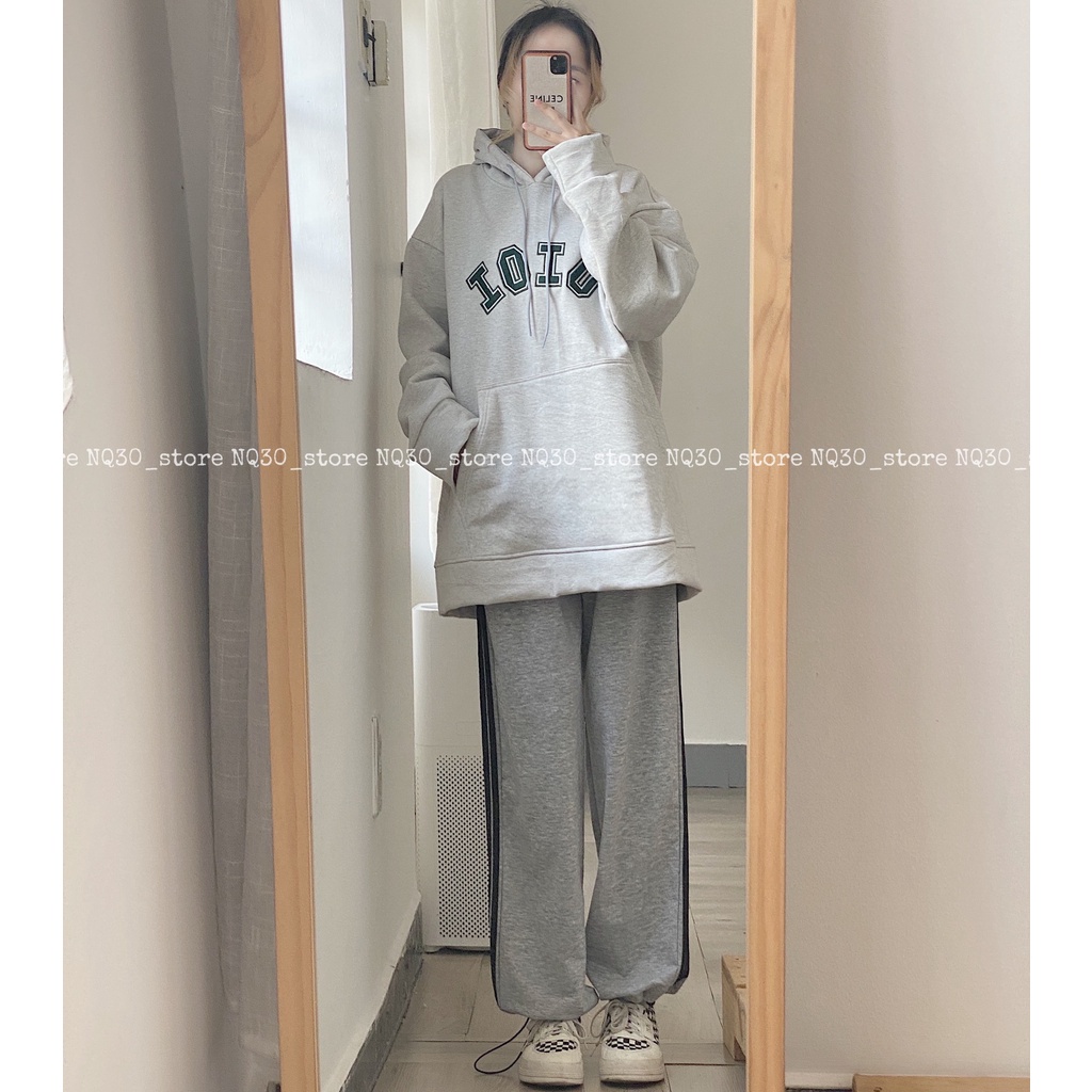 Áo Hoodie Nỉ Bông Có Mũ 2 Lớp OiOi Form Rộng Nam Nữ Unisex | BigBuy360 - bigbuy360.vn