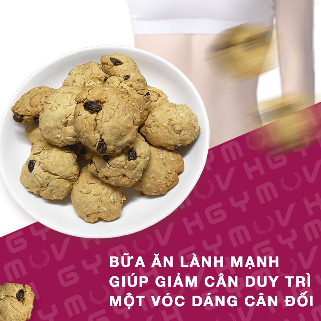 Bánh Yến Mạch Nho Ăn Kiêng EAT CLEAN/ KETO/ DAS