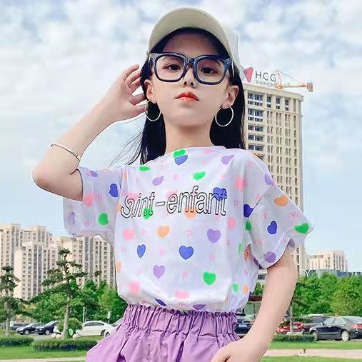 Set Đồ Mùa Hè 2 Món Gồm Áo + Quần Short) 3-4 - 5-6 - 7-8 - 9-10 - 11-12 Tuổi Cho Bé Gái Mới 2022
