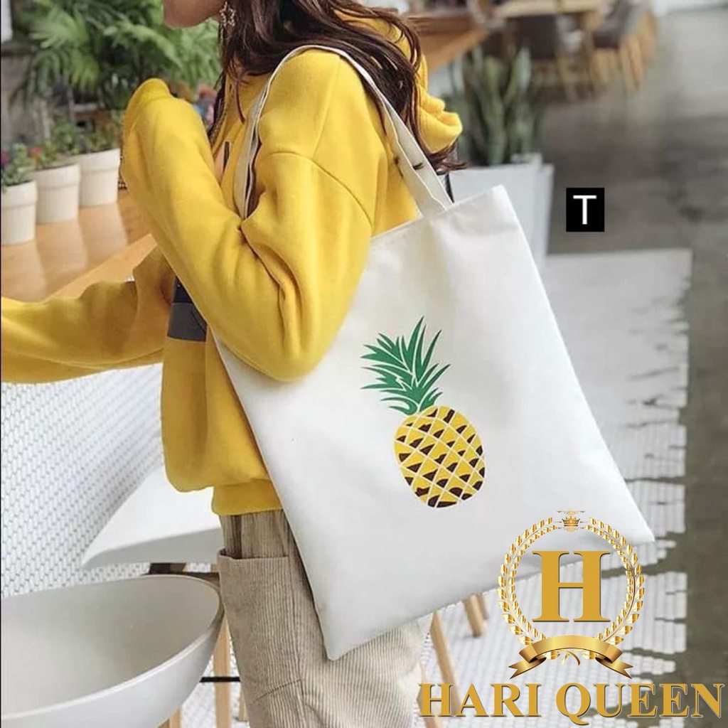 [Túi Tote] Túi vải các loại cây xanh DTR0419