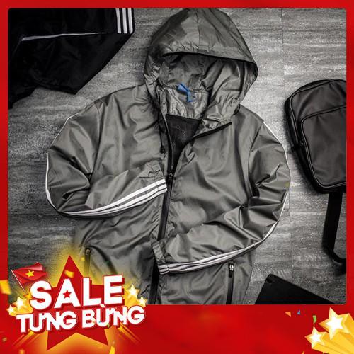 Áo khoác gió đa năng. thể thao nam ,2 lớp bền bỉ, chống nước, tránh bụi, giữ ấm, chống nắng -Hàng nhập khẩu