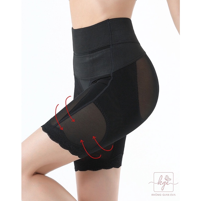 Quần gen bụng cao cấp siết eo nâng mông , quần gen chống cuộn định hình vóc dáng 6591